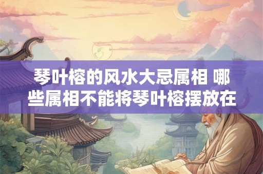 琴叶榕的风水大忌属相 哪些属相不能将琴叶榕摆放在家中揭秘琴叶榕的风水大忌