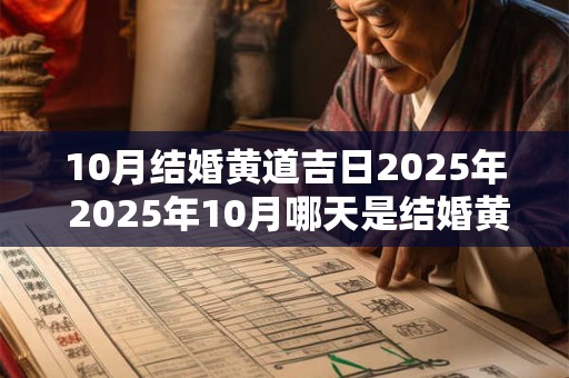 10月结婚黄道吉日2026年 2026年10月哪天是结婚黄道吉日