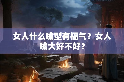 女人什么嘴型有福气？女人嘴大好不好？