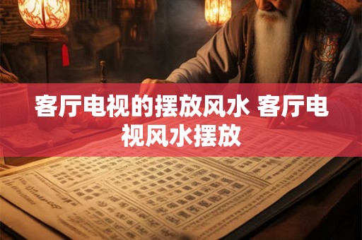 客厅电视的摆放风水 客厅电视风水摆放