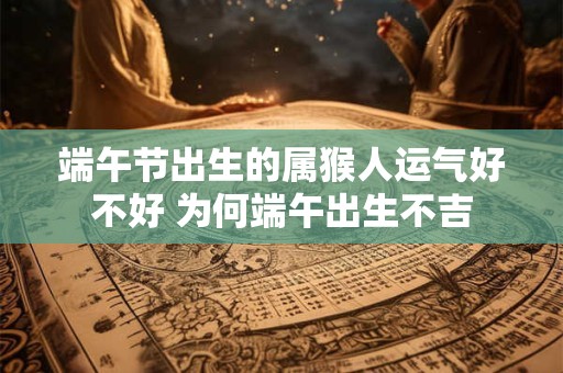端午节出生的属猴人运气好不好 为何端午出生不吉