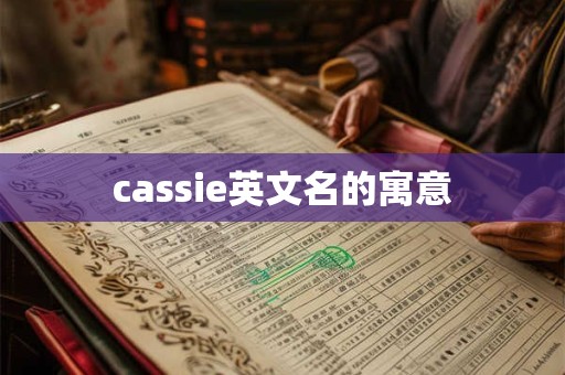 cassie英文名的寓意