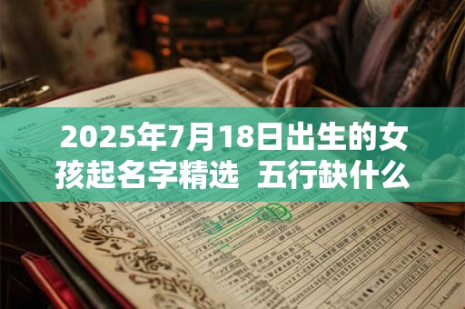 2025年7月18日出生的女孩起名字精选  五行缺什么
