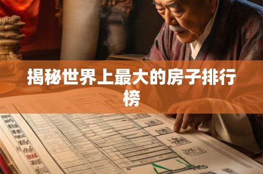 揭秘世界上最大的房子排行榜