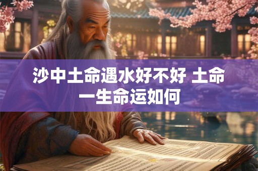 沙中土命遇水好不好 土命一生命运如何