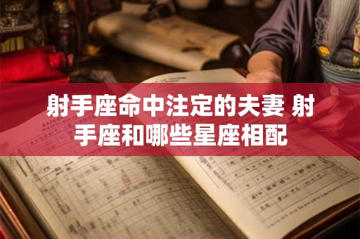 射手座命中注定的夫妻 射手座和哪些星座相配