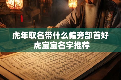 虎年取名带什么偏旁部首好 虎宝宝名字推荐