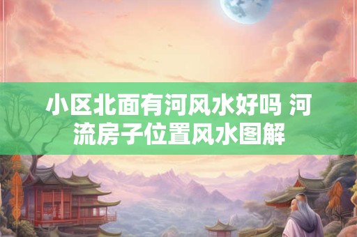 小区北面有河风水好吗 河流房子位置风水图解