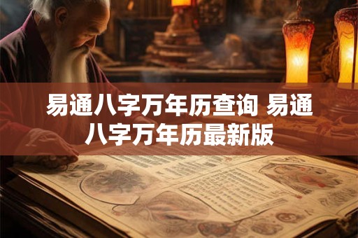 易通八字万年历查询 易通八字万年历最新版