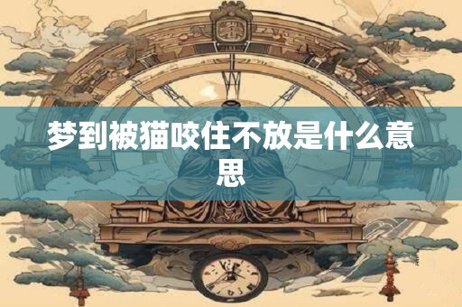 梦到被猫咬住不放是什么意思