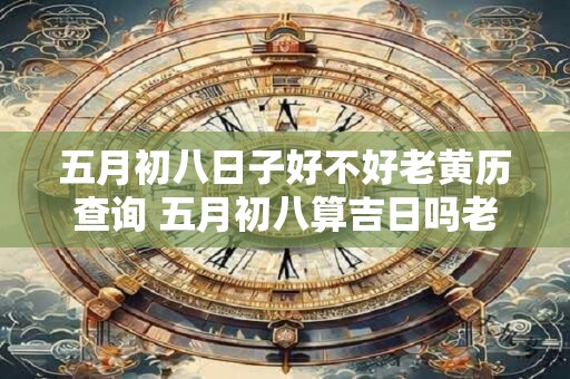 五月初八日子好不好老黄历查询 五月初八算吉日吗老黄历查询 五月初八日子好不好老黄历查询 五月初八算吉日吗老黄历查询