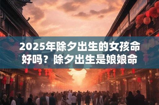 2025年除夕出生的女孩命好吗？除夕出生是娘娘命