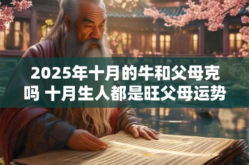 2025年十月的牛和父母克吗 十月生人都是旺父母运势的 2025年十月的牛和父母克吗 十月生人都是旺父母运势的