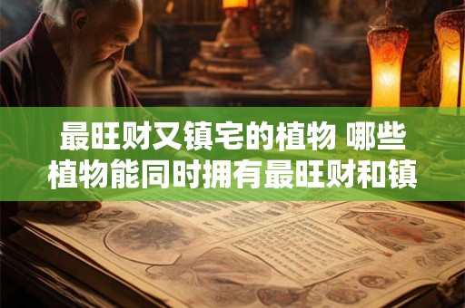 最旺财又镇宅的植物 哪些植物能同时拥有最旺财和镇宅之能
