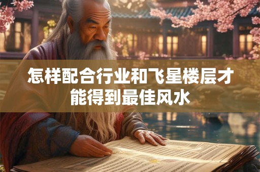 怎样配合行业和飞星楼层才能得到最佳风水