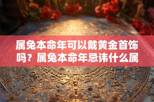 属兔本命年可以戴黄金首饰吗？属兔本命年忌讳什么属相？