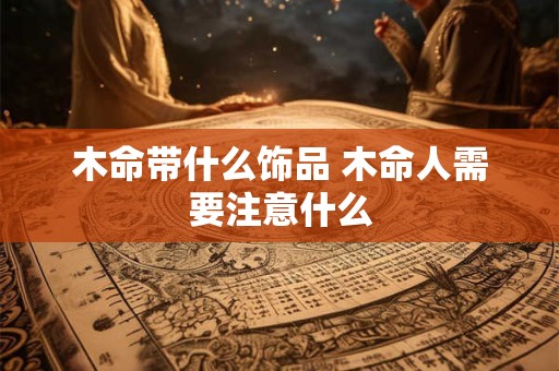 木命带什么饰品 木命人需要注意什么