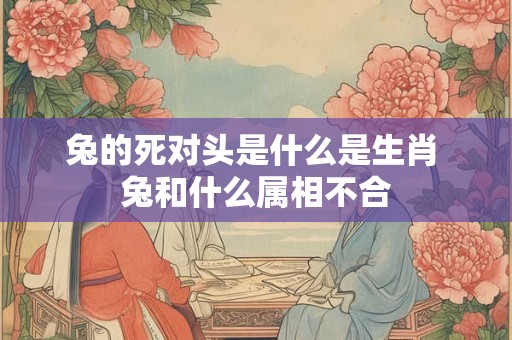 兔的死对头是什么是生肖 兔和什么属相不合