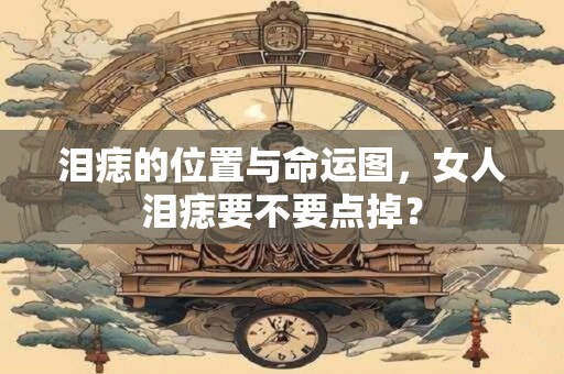 泪痣的位置与命运图，女人泪痣要不要点掉？