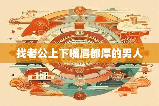 找老公上下嘴唇都厚的男人