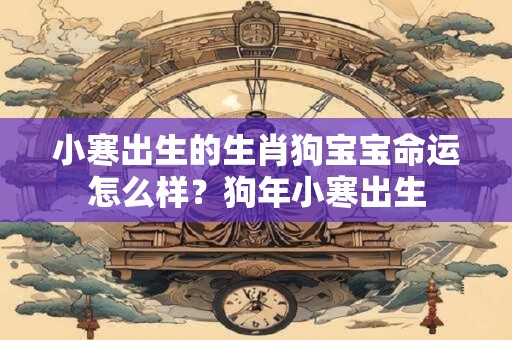 小寒出生的生肖狗宝宝命运怎么样？狗年小寒出生