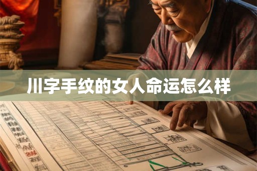 川字手纹的女人命运怎么样