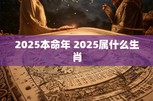 2025本命年 2025属什么生肖