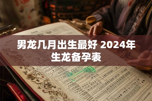 男龙几月出生最好 2024年生龙备孕表