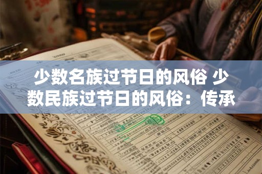 少数名族过节日的风俗 少数民族过节日的风俗：传承与庆祝