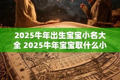 2025牛年出生宝宝小名大全 2025牛年宝宝取什么小名