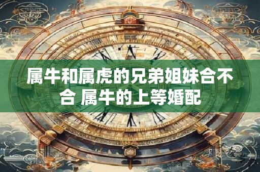属牛和属虎的兄弟姐妹合不合 属牛的上等婚配