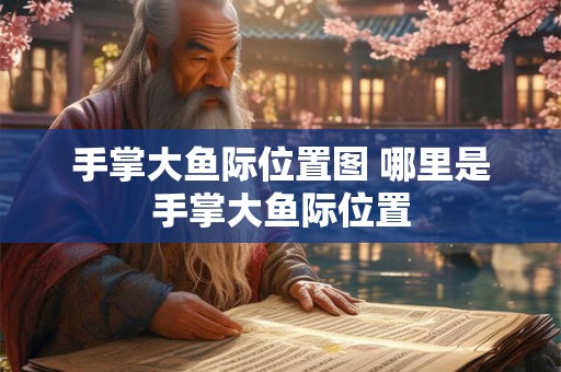 手掌大鱼际位置图 哪里是手掌大鱼际位置