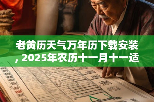 老黄历天气万年历下载安装, 2025年农历十一月十一适合结婚吗