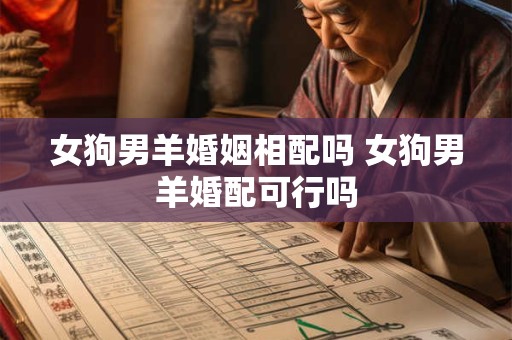 女狗男羊婚姻相配吗 女狗男羊婚配可行吗
