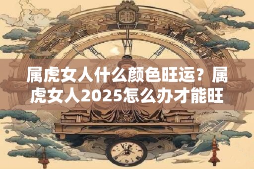 属虎女人什么颜色旺运？属虎女人2025怎么办才能旺运