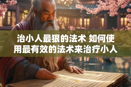 治小人最狠的法术 如何使用最有效的法术来治疗小人的行为