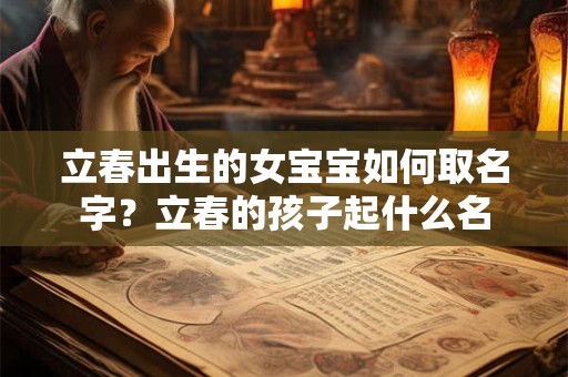 立春出生的女宝宝如何取名字？立春的孩子起什么名