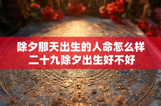 除夕那天出生的人命怎么样 二十九除夕出生好不好