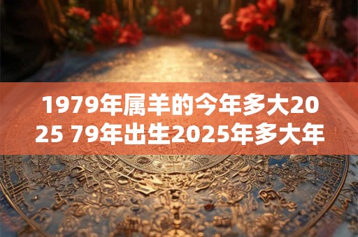 1979年属羊的今年多大2026 79年出生2026年多大年龄