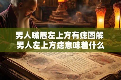 男人嘴唇左上方有痣图解 男人左上方痣意味着什么