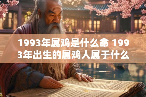 1993年属鸡是什么命 1993年出生的属鸡人属于什么命