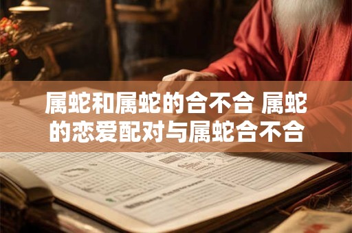 属蛇和属蛇的合不合 属蛇的恋爱配对与属蛇合不合