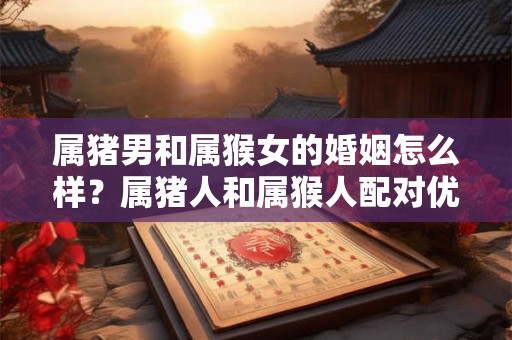 属猪男和属猴女的婚姻怎么样？属猪人和属猴人配对优缺点