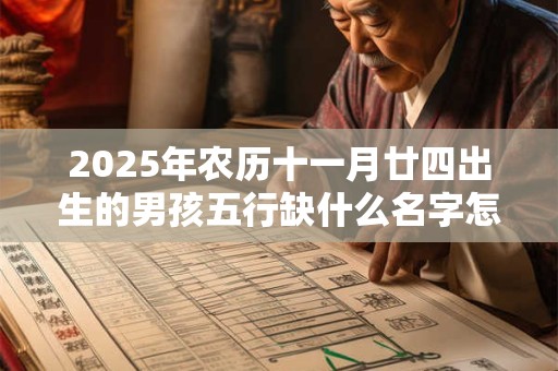 2025年农历十一月廿四出生的男孩五行缺什么名字怎么取合适