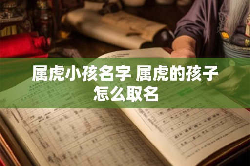 属虎小孩名字 属虎的孩子怎么取名 属虎小孩名字 属虎的孩子怎么取名