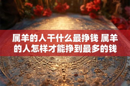 属羊的人干什么最挣钱 属羊的人怎样才能挣到最多的钱