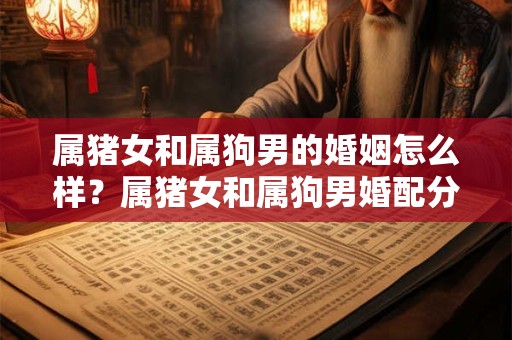 属猪女和属狗男的婚姻怎么样？属猪女和属狗男婚配分析