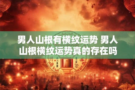 男人山根有横纹运势 男人山根横纹运势真的存在吗