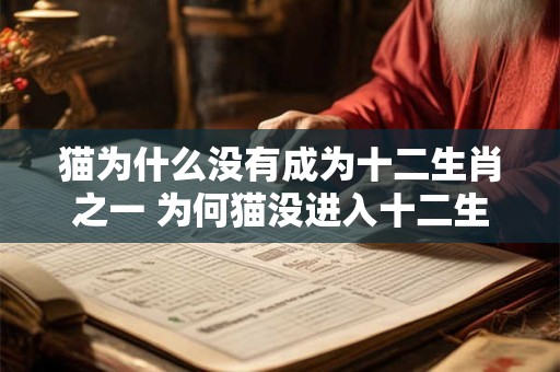 猫为什么没有成为十二生肖之一 为何猫没进入十二生肖