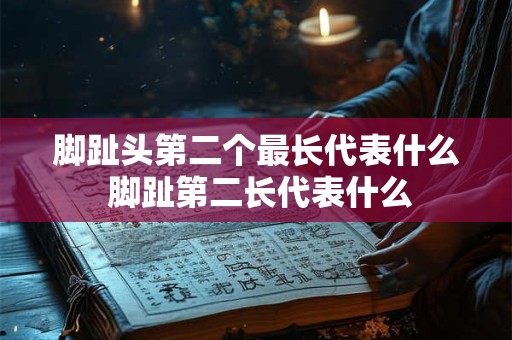 脚趾头第二个最长代表什么 脚趾第二长代表什么 脚趾头第二个最长代表什么 脚趾第二长代表什么